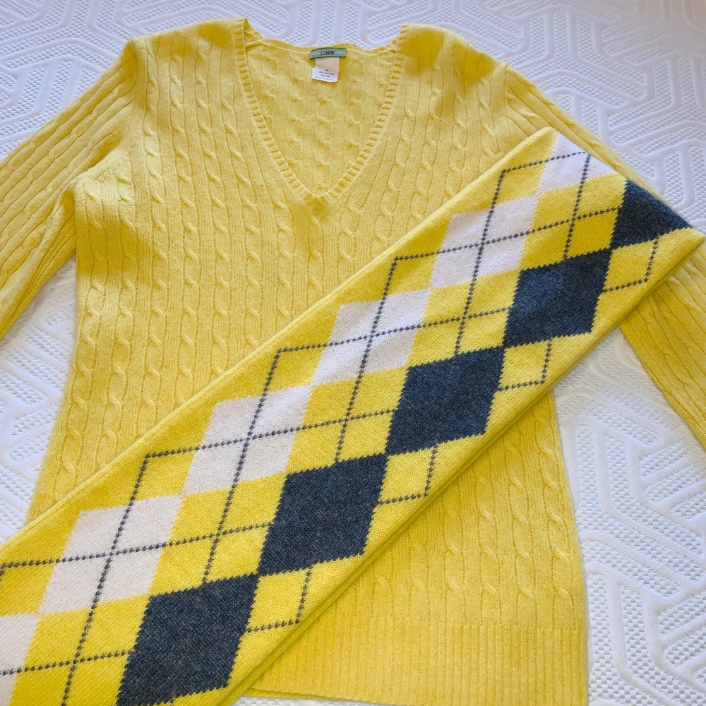 FLASH SALE! J. Crew cashmere sweater and scarf